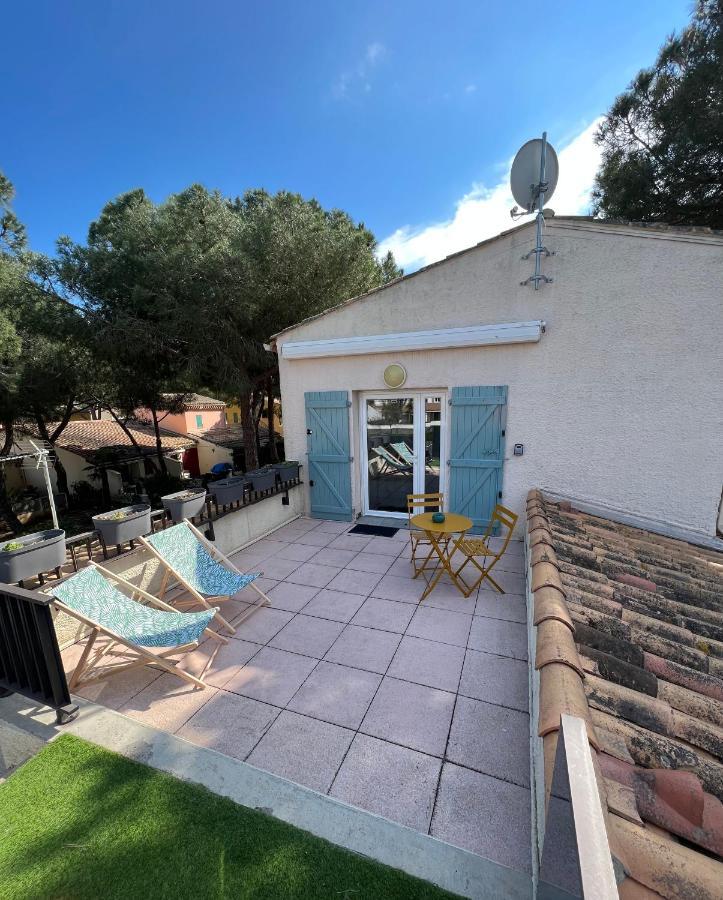 Appartement Proche Village Naturiste, Terrasse Et Parking Agde Eksteriør bilde